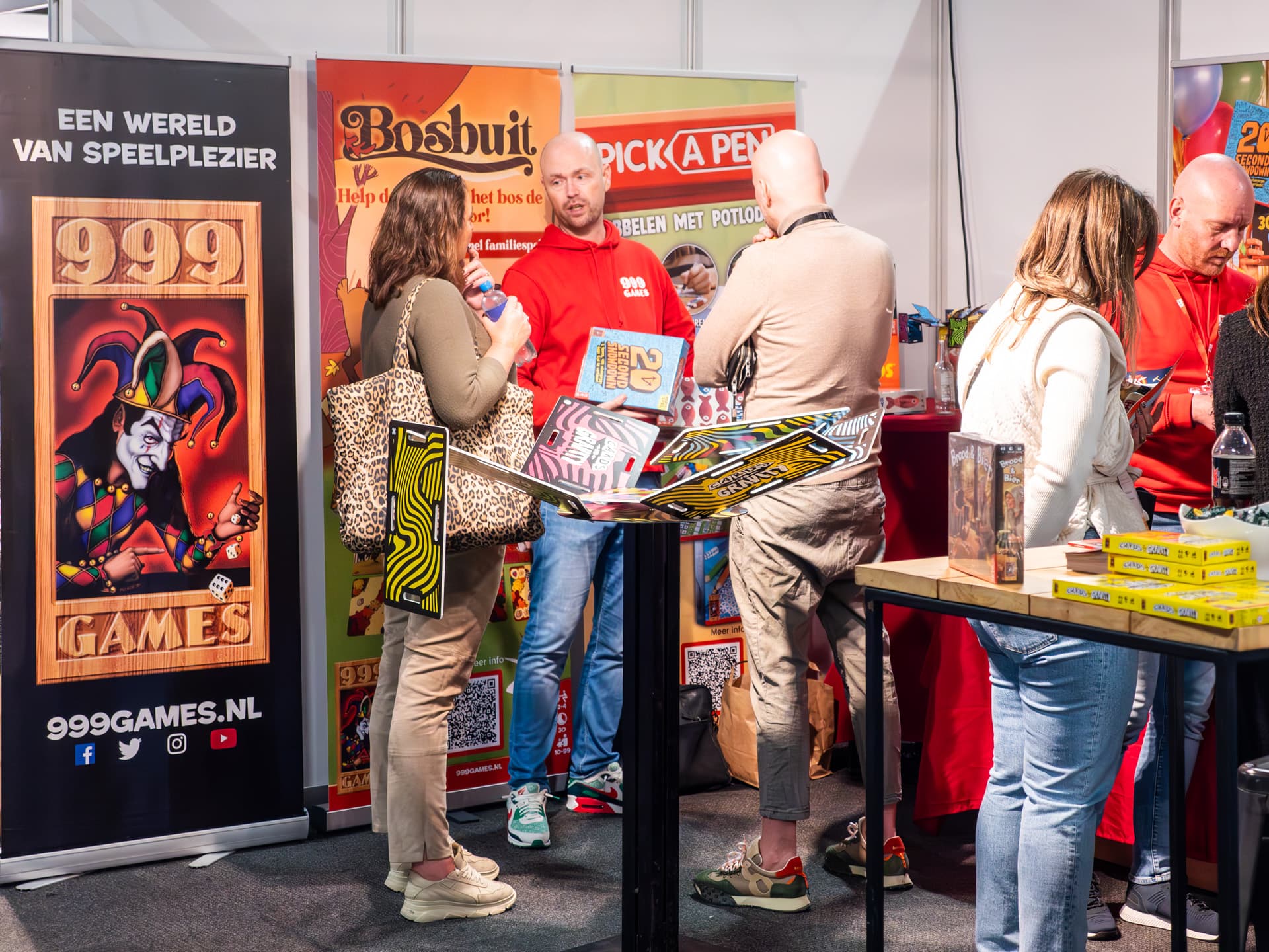 Kerstpakkettenbeurs sfeerbeeld